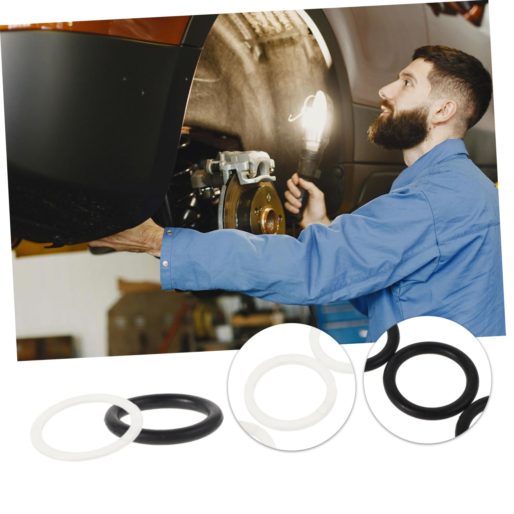 Amazon.com: 20pcs Rubber Floor Jack Oil Plug Gaskets for Hydraulic